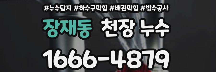 장재동 천장 누수