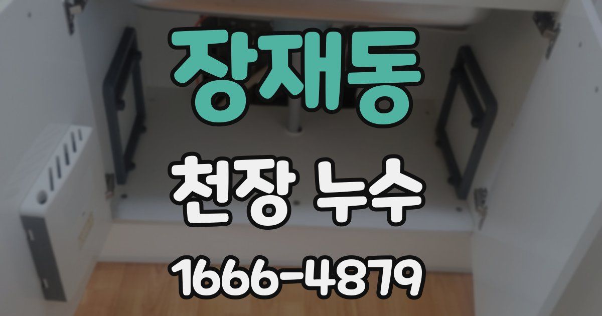 장재동 천장 누수