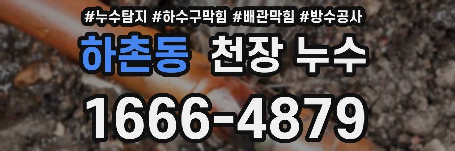 하촌동 천장 누수