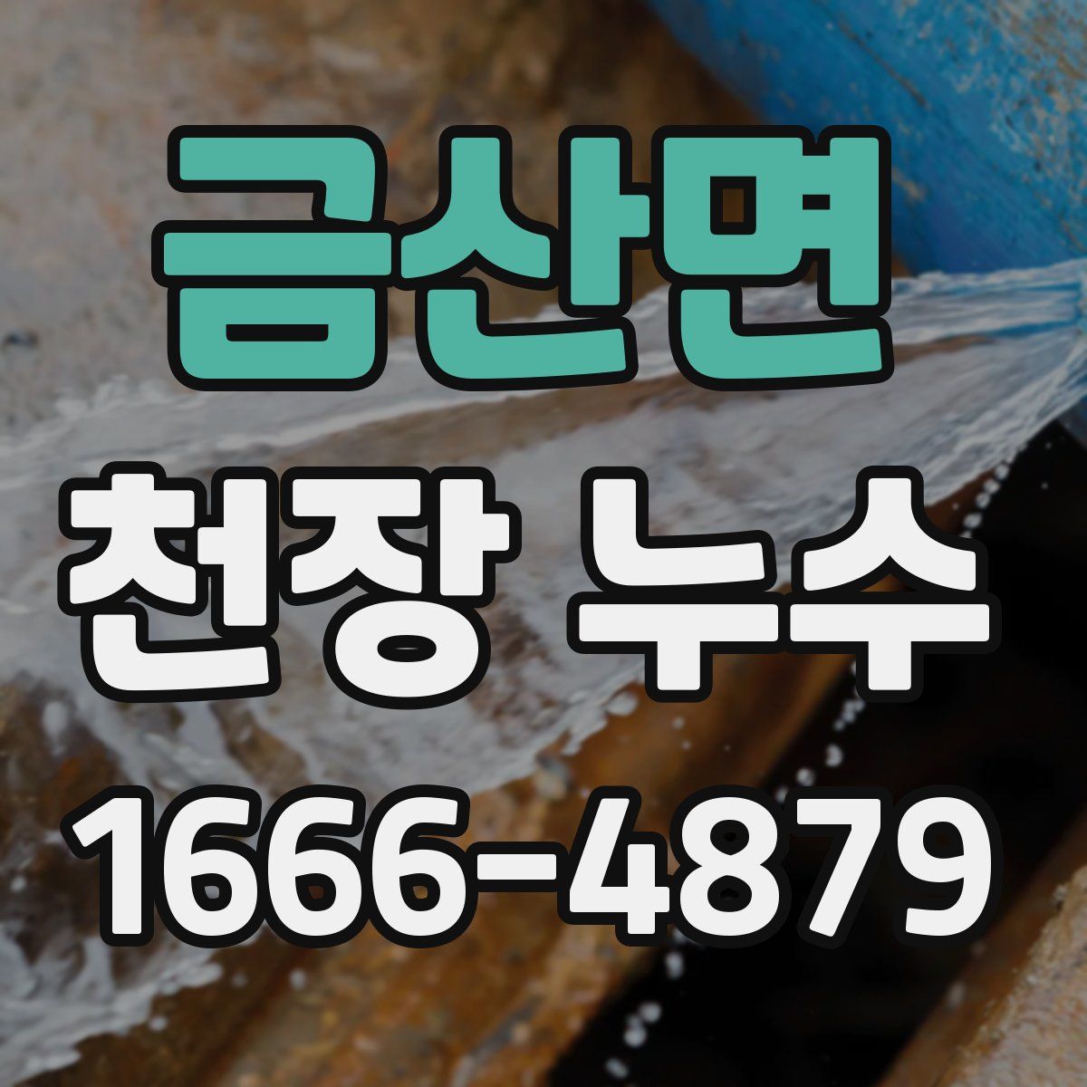 금산면 천장 누수
