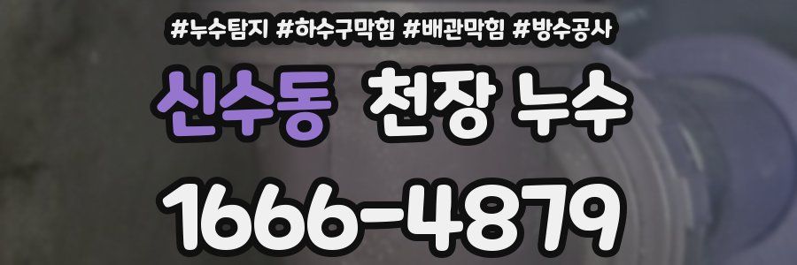 신수동 천장 누수