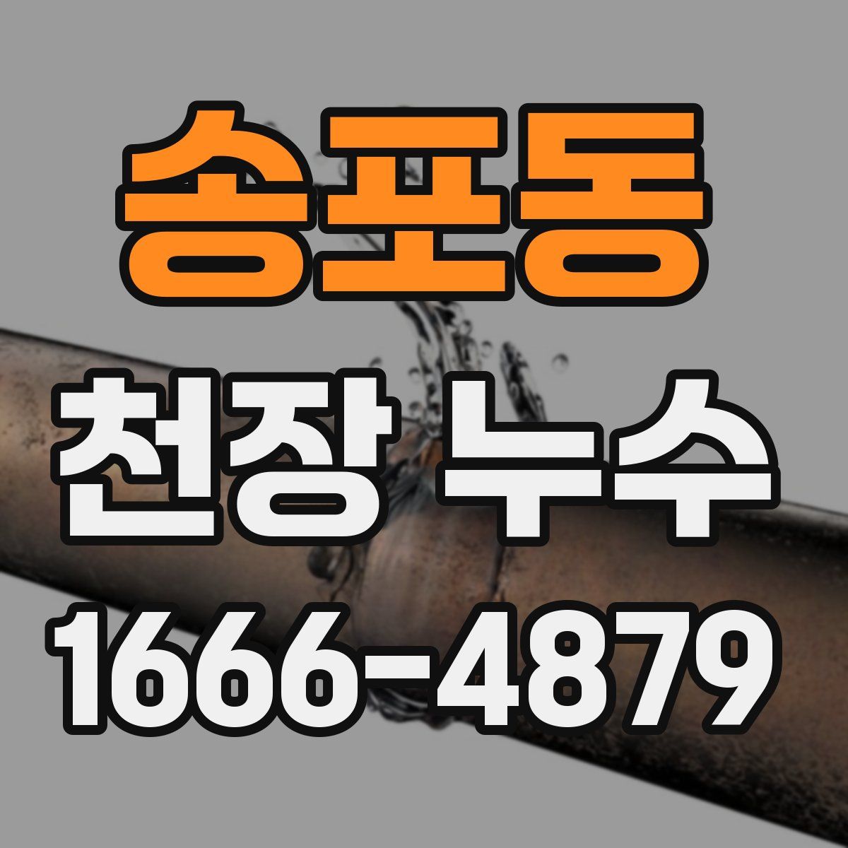 송포동 천장 누수