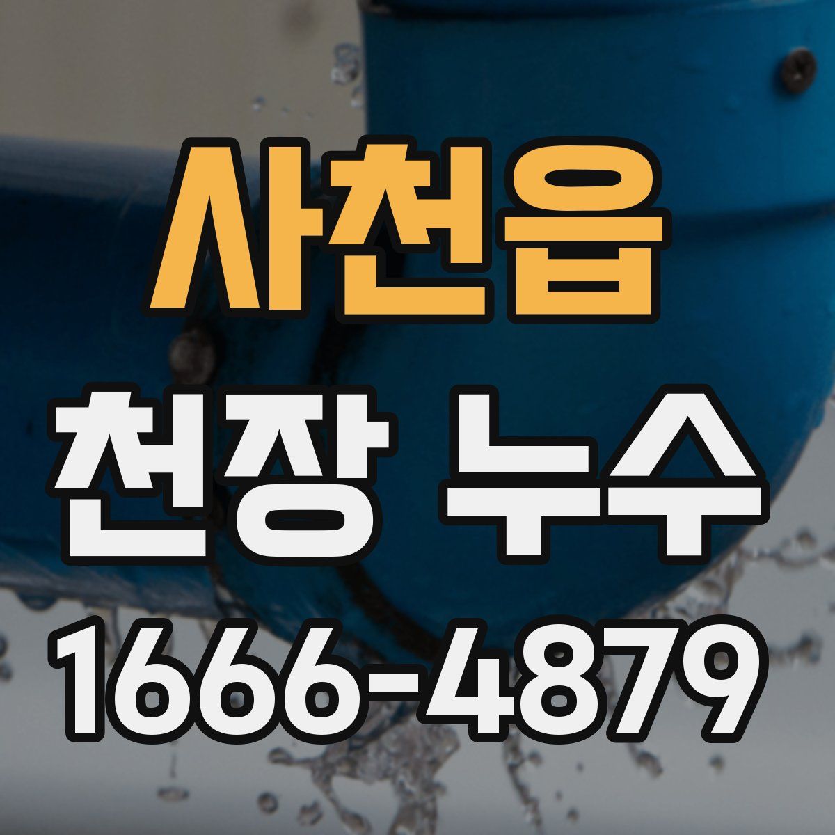 사천읍 천장 누수