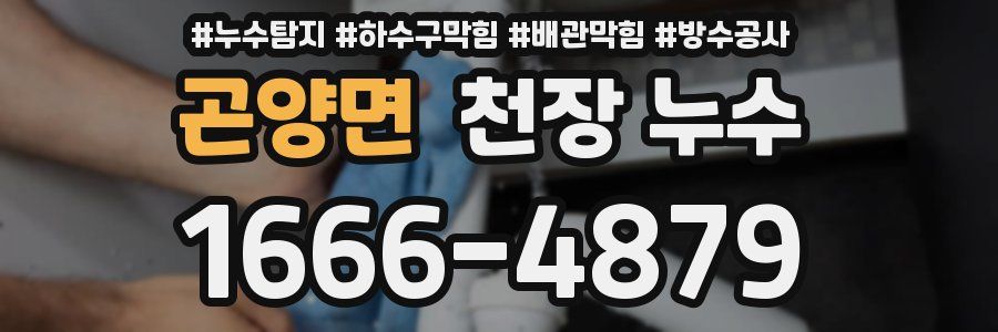 곤양면 천장 누수