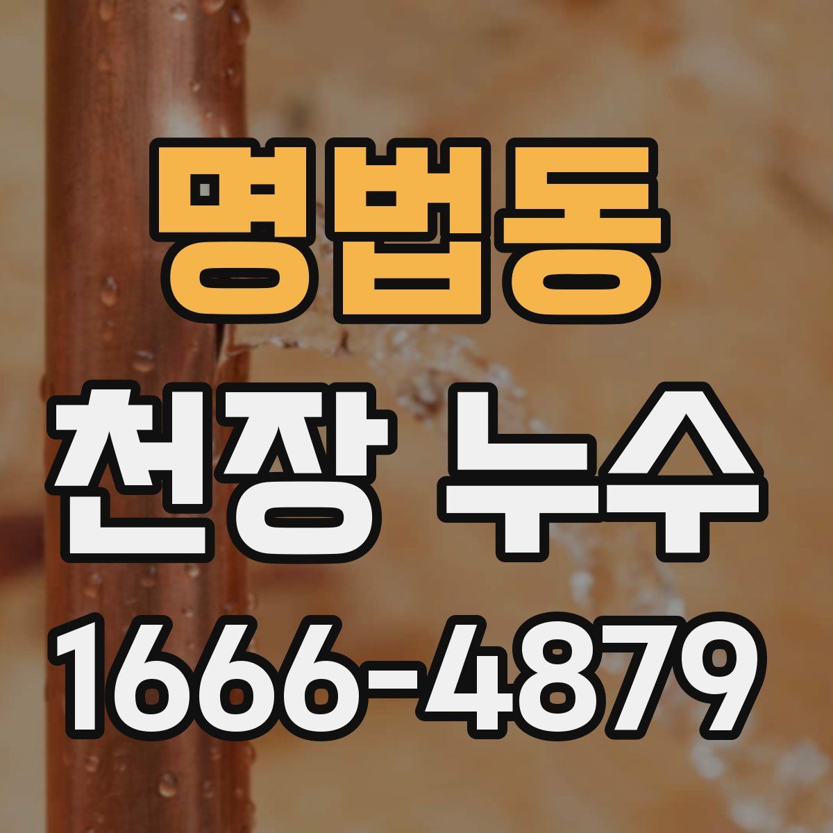 명법동 천장 누수