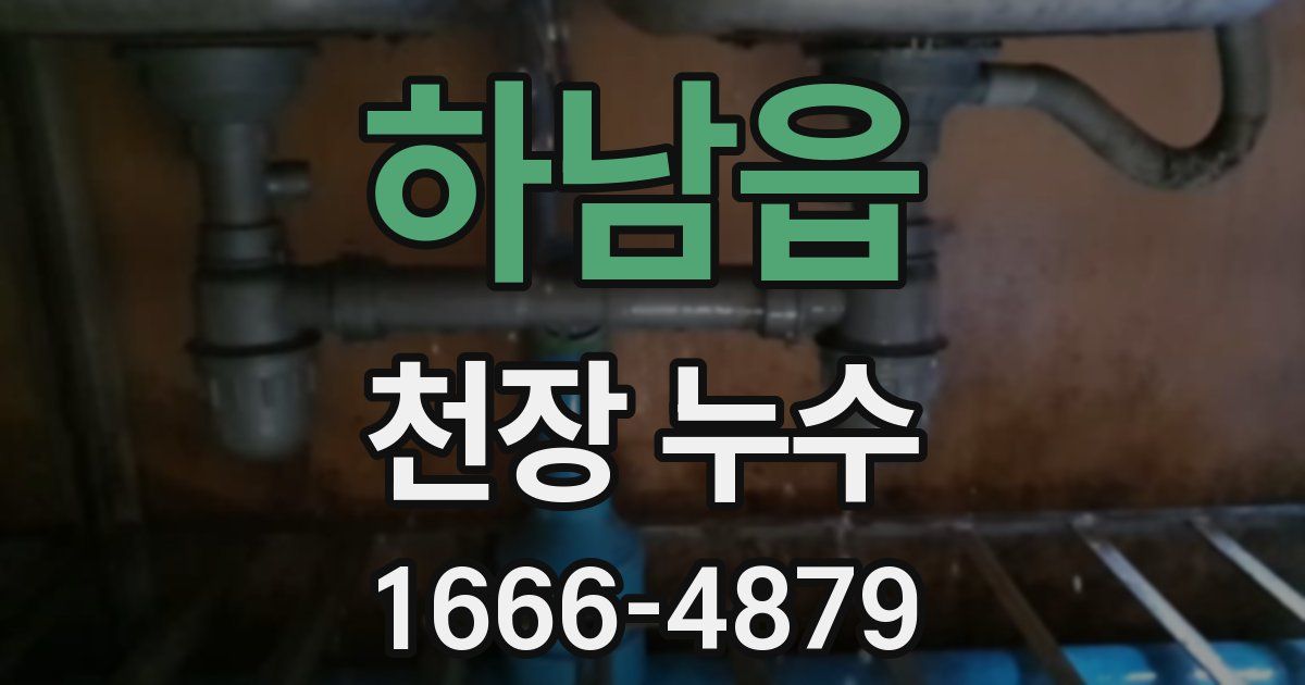 하남읍 천장 누수