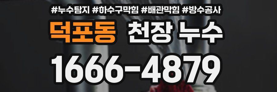 덕포동 천장 누수