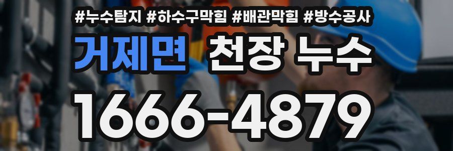 거제면 천장 누수