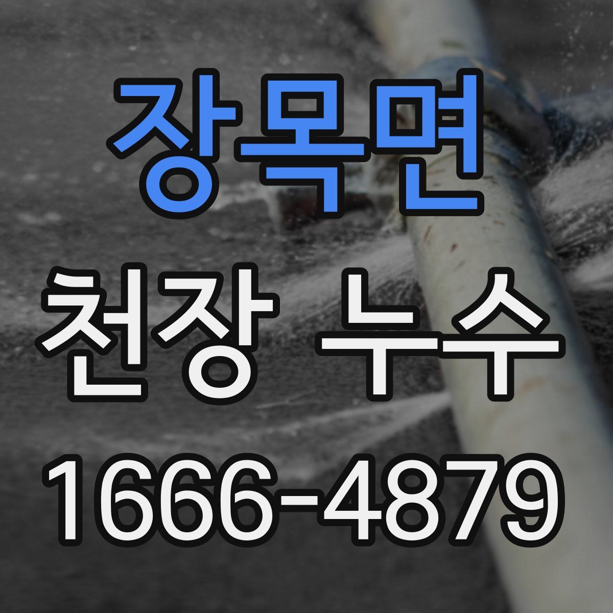 장목면 천장 누수