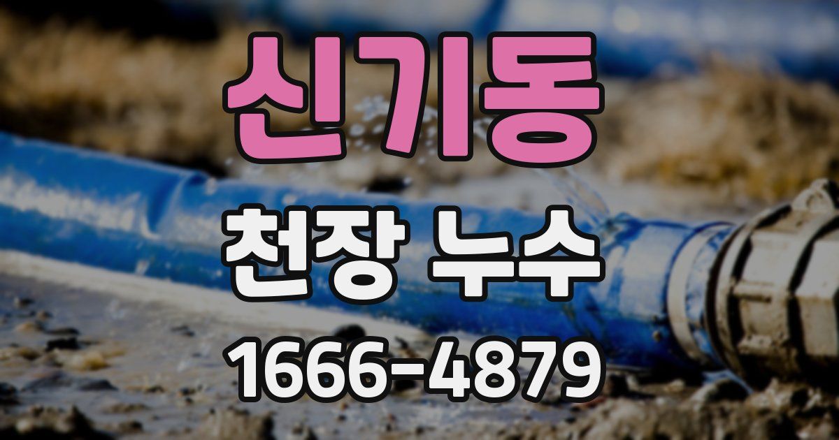 신기동 천장 누수