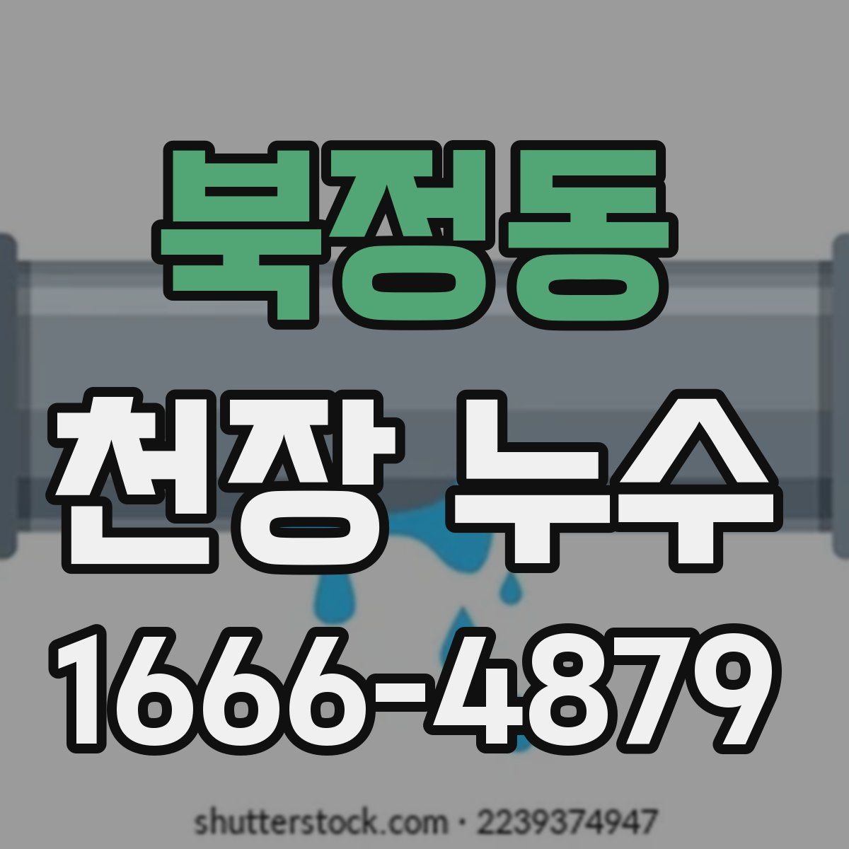 북정동 천장 누수