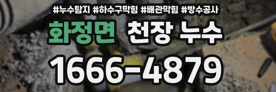 화정면 천장 누수