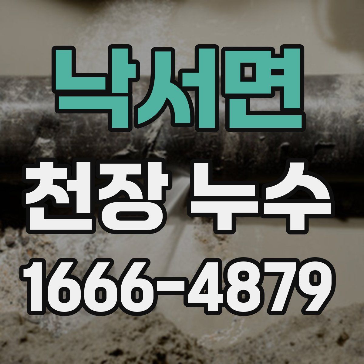 낙서면 천장 누수