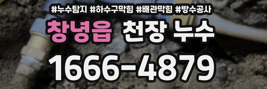 창녕읍 천장 누수