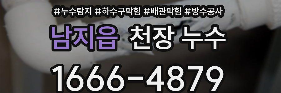 남지읍 천장 누수