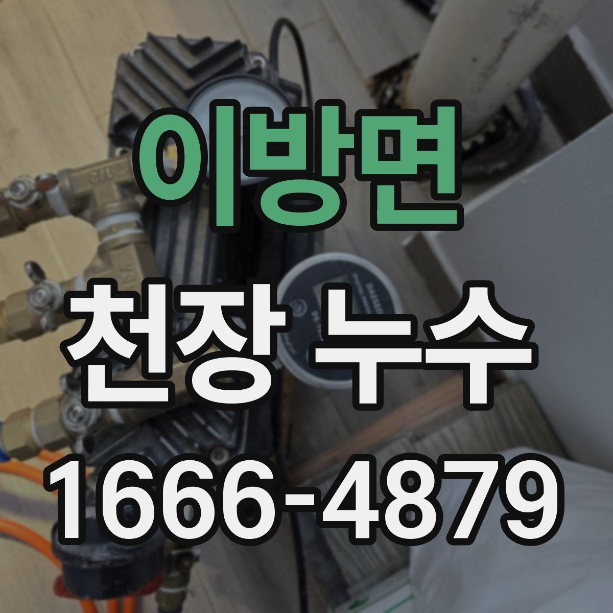이방면 천장 누수