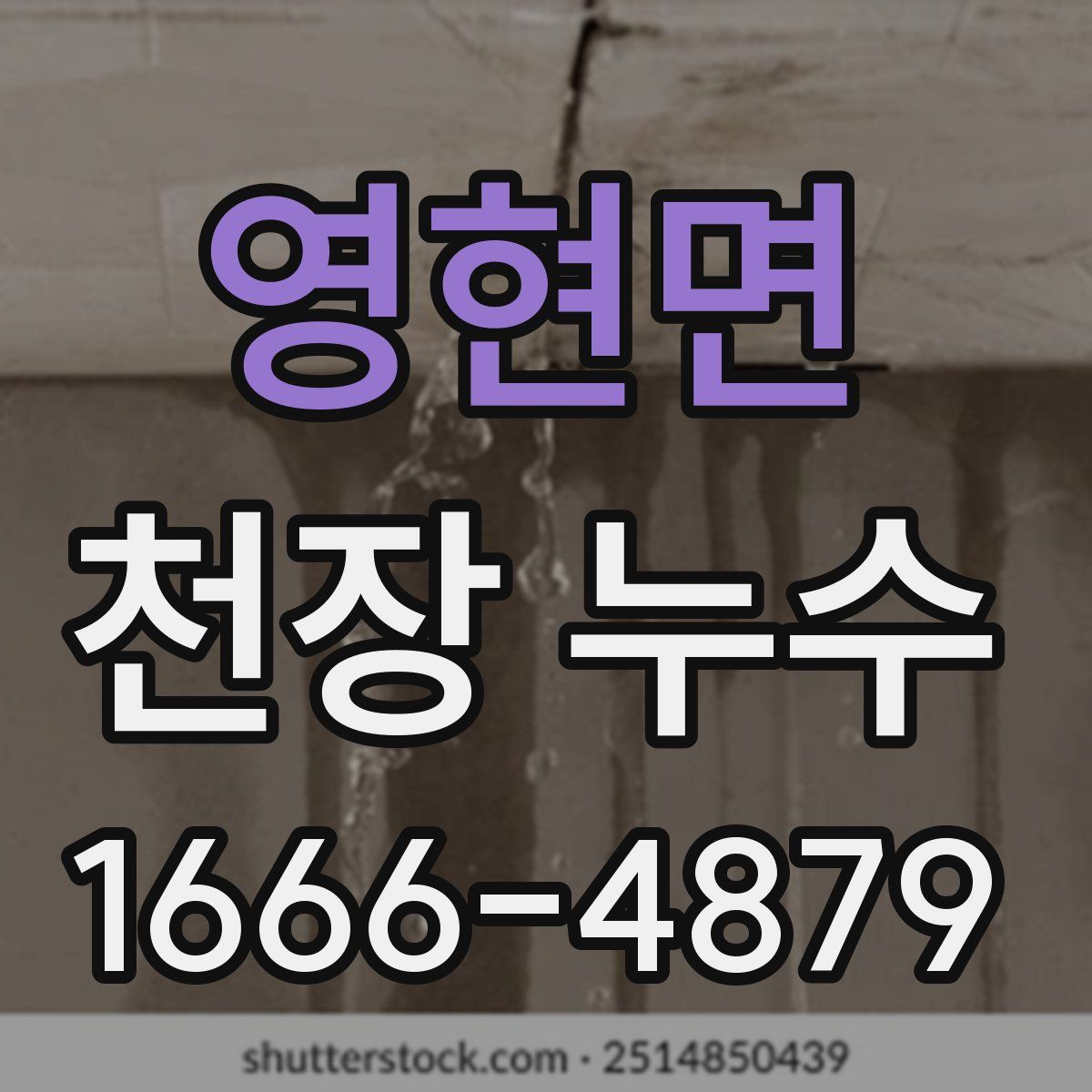 영현면 천장 누수