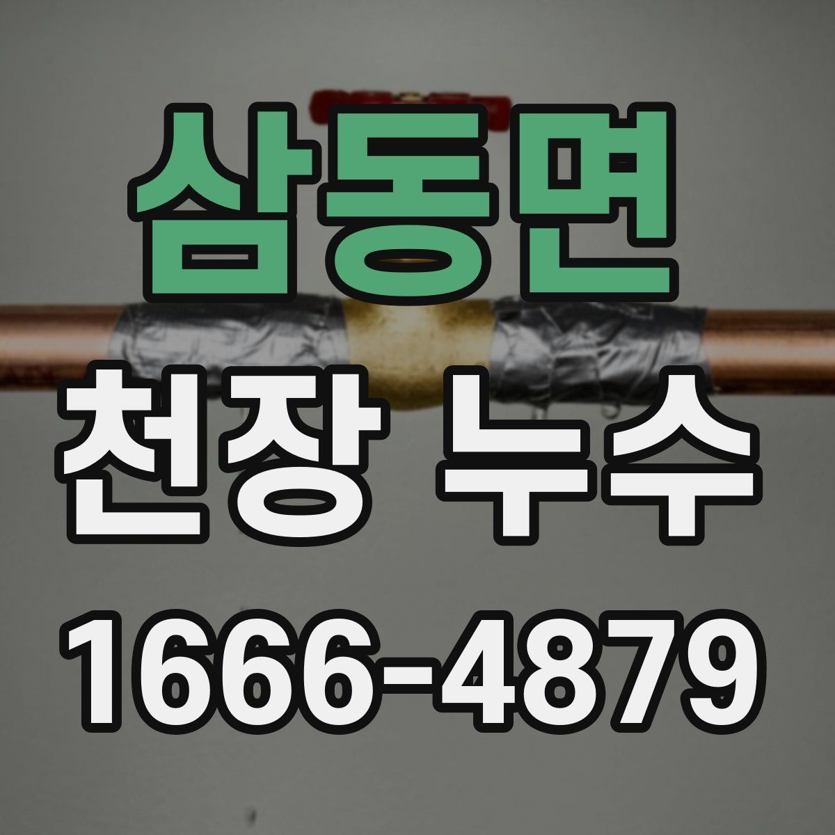 삼동면 천장 누수