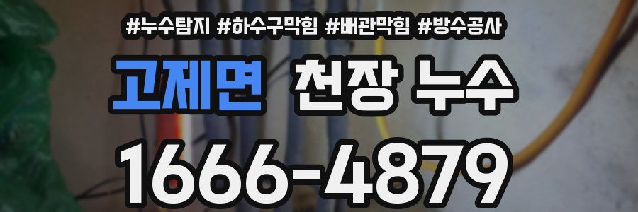 고제면 천장 누수