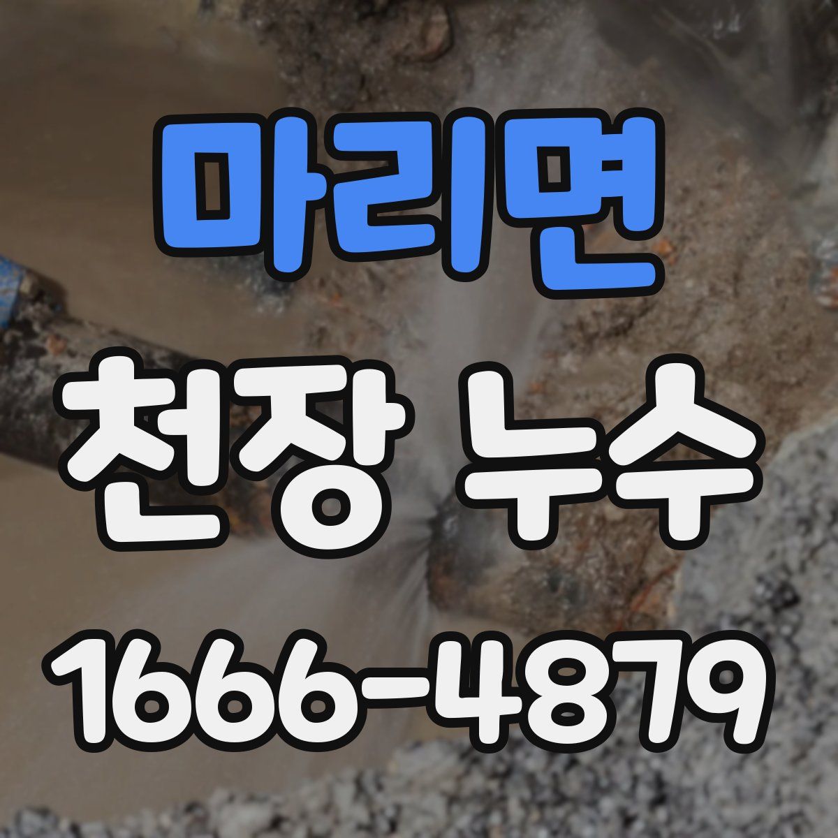 마리면 천장 누수