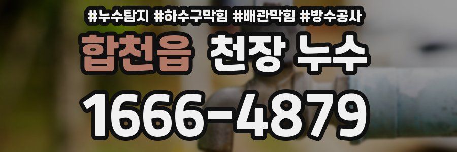 합천읍 천장 누수