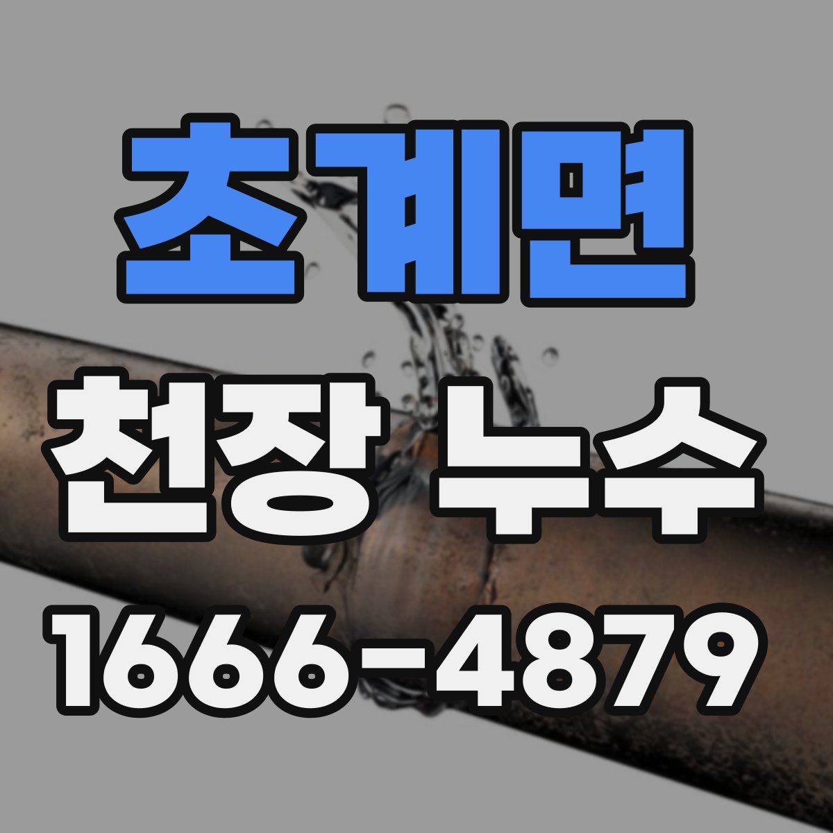 초계면 천장 누수