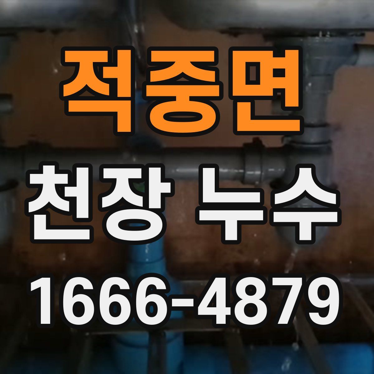 적중면 천장 누수