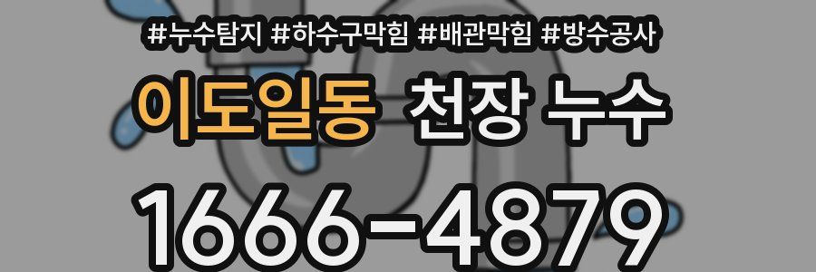 이도일동 천장 누수