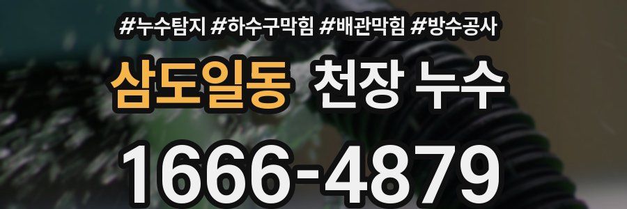 삼도일동 천장 누수