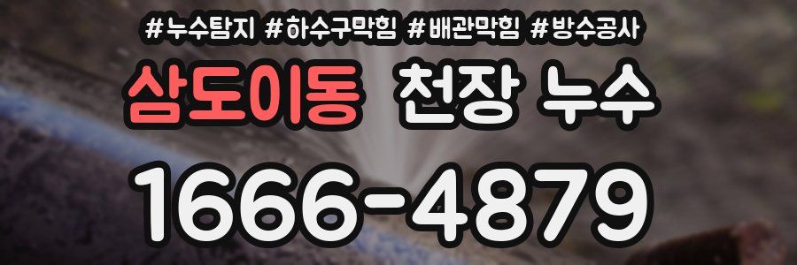 삼도이동 천장 누수