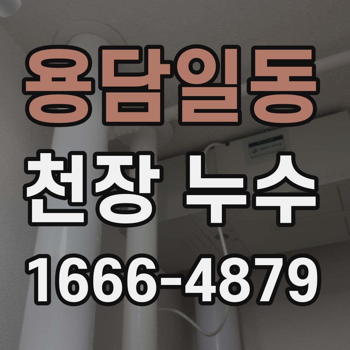 용담일동 천장 누수