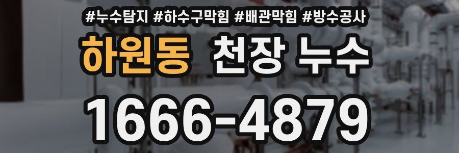 하원동 천장 누수