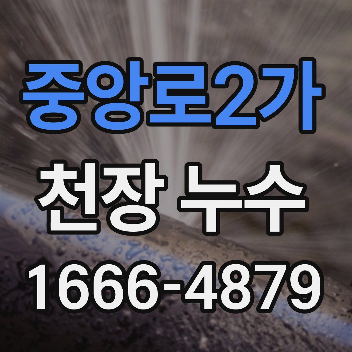 중앙로2가 천장 누수
