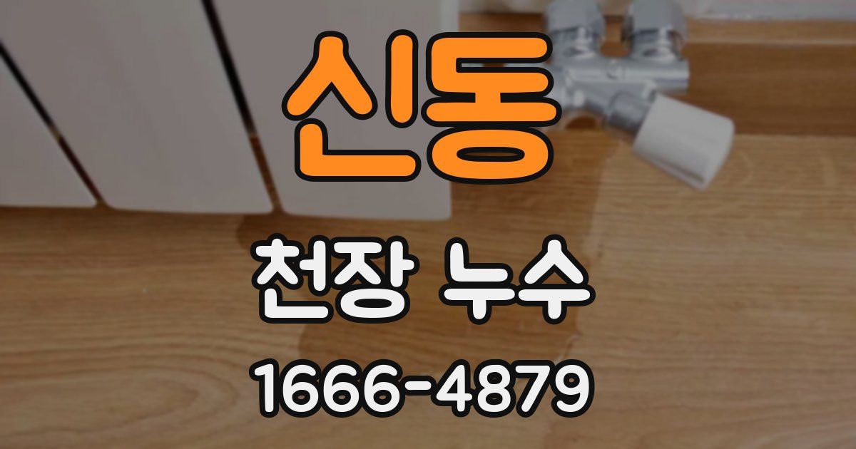 신동 천장 누수