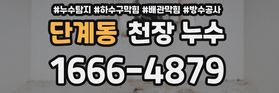 단계동 천장 누수