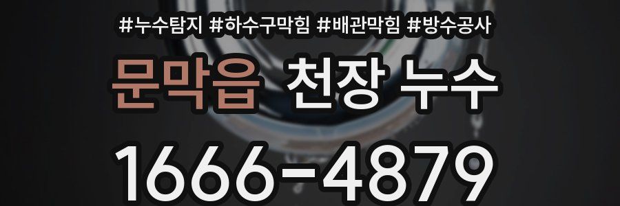 문막읍 천장 누수