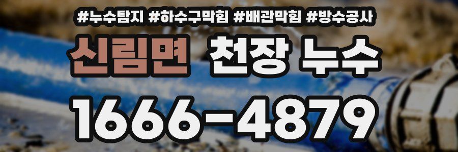 신림면 천장 누수