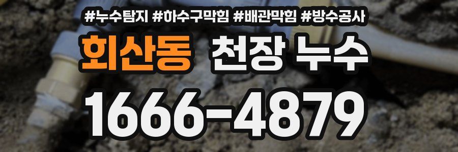 회산동 천장 누수