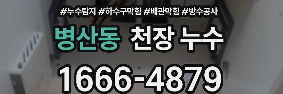 병산동 천장 누수