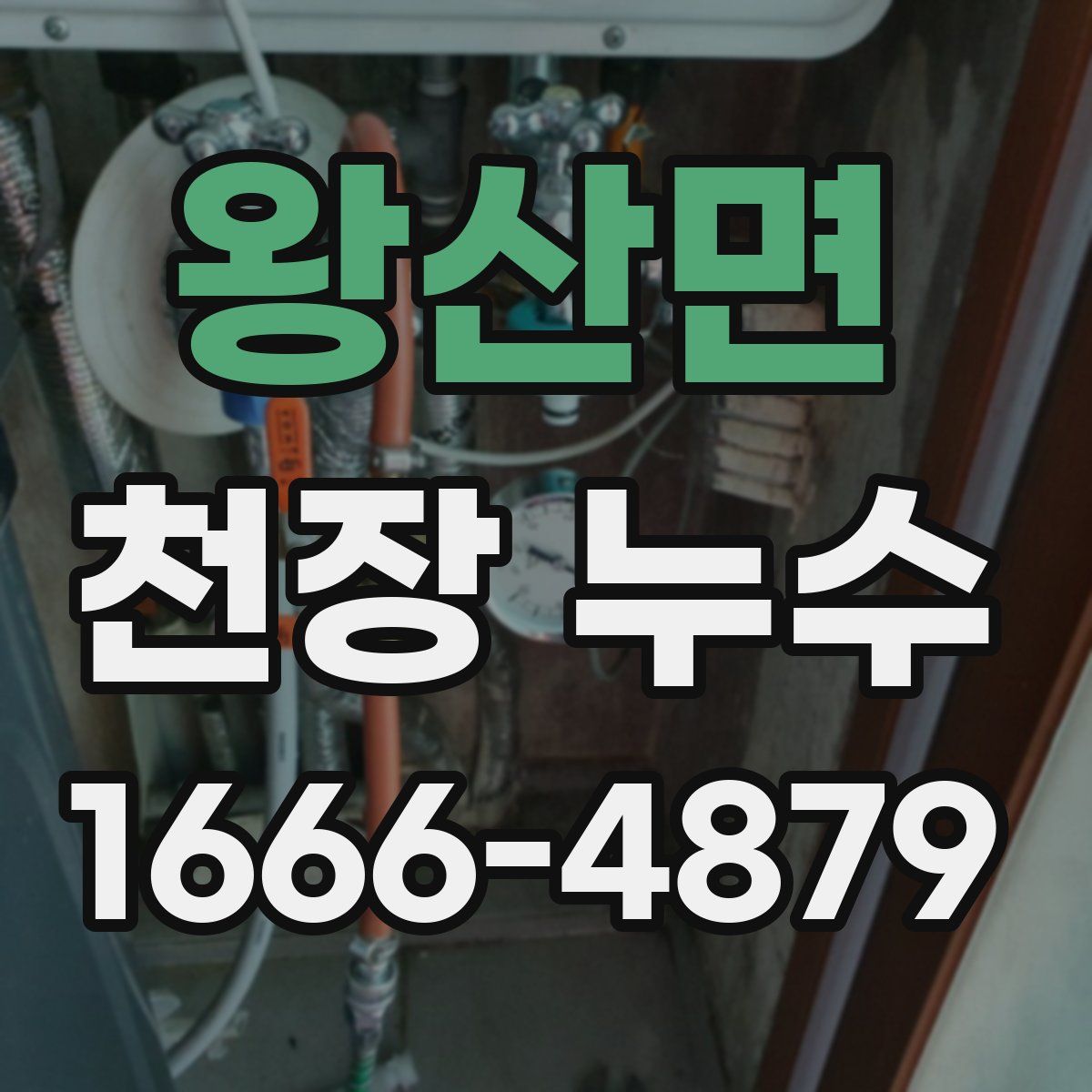 왕산면 천장 누수