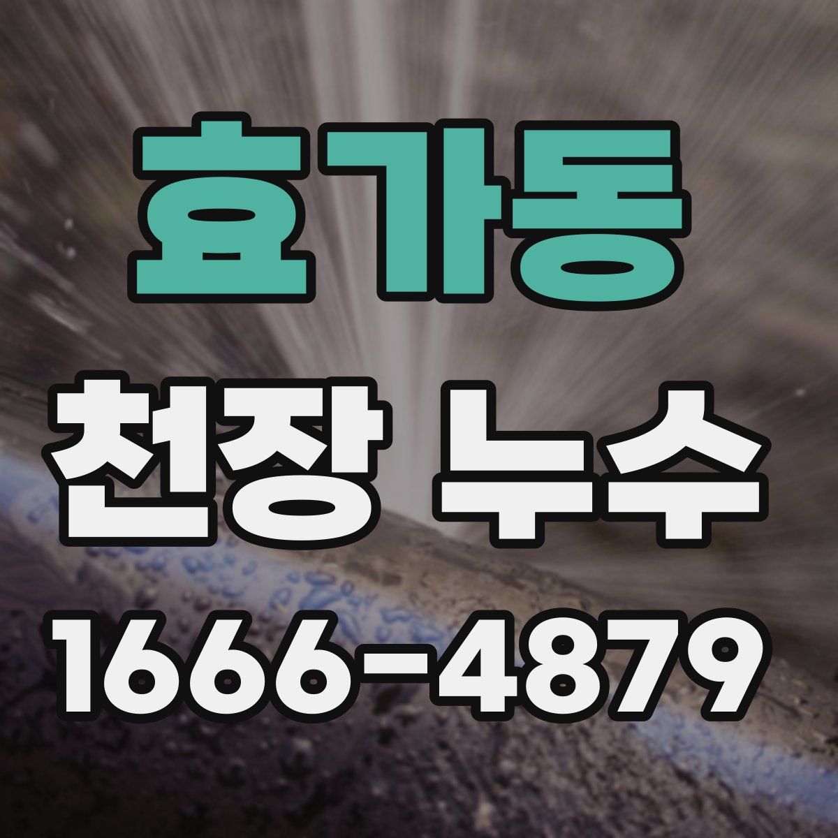 효가동 천장 누수