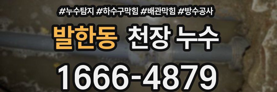 발한동 천장 누수