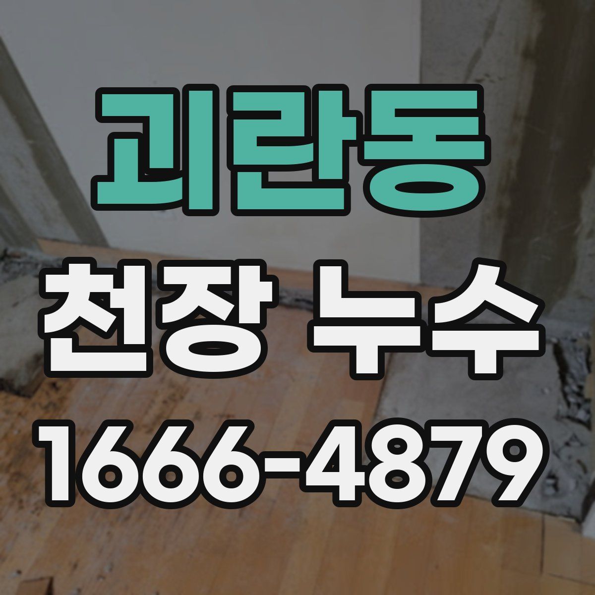 괴란동 천장 누수