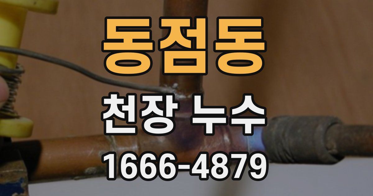 동점동 천장 누수