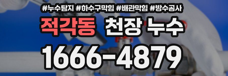 적각동 천장 누수