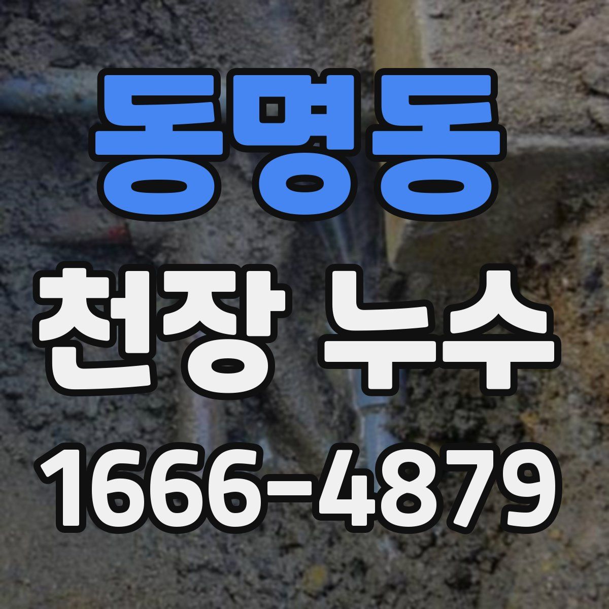 동명동 천장 누수