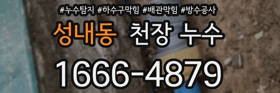 성내동 천장 누수