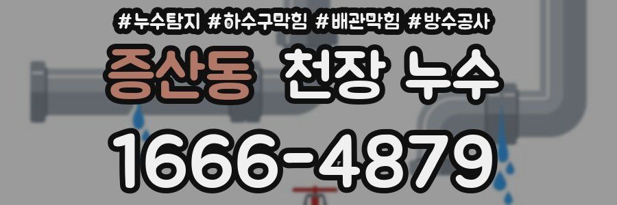 증산동 천장 누수
