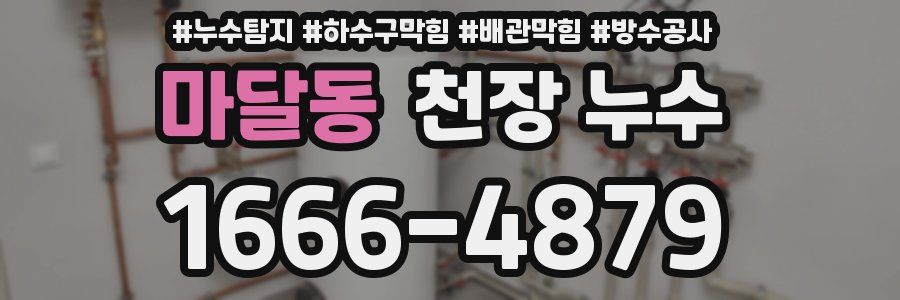 마달동 천장 누수