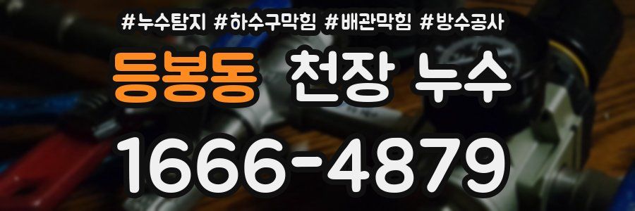 등봉동 천장 누수